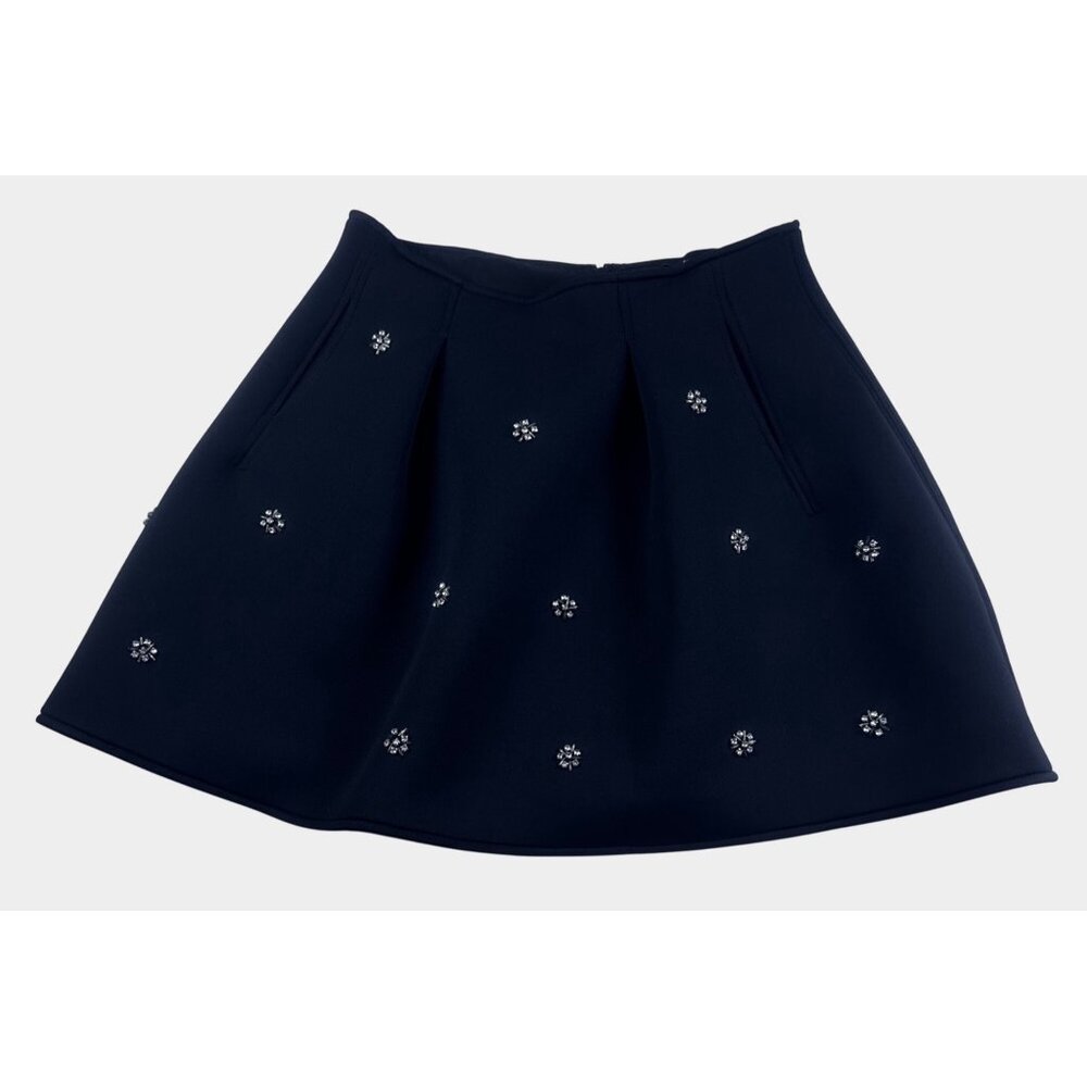 Oliviaceous Skirt Black Sz M Gourgeous Jewelled Embellished–Party Oldmoney Skirt - Picture 4 of 14
